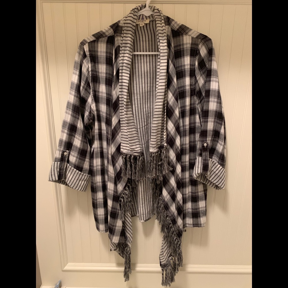 Umgee fringed jacket, size L